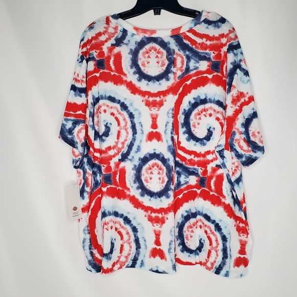 Dickies Junior Girls Tie Dye Logo T-shirt - Picture 5 of 9